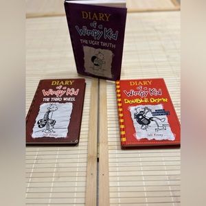 Diary of a wimpy kid book set of 3